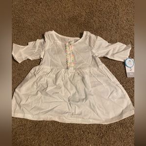 Carters 9 months swim cover up 3/4 sleeves NWT